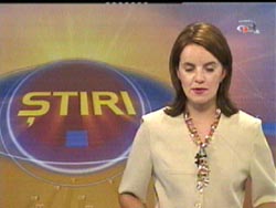 Prezentare la stirile Analog TV - 3 august 2005